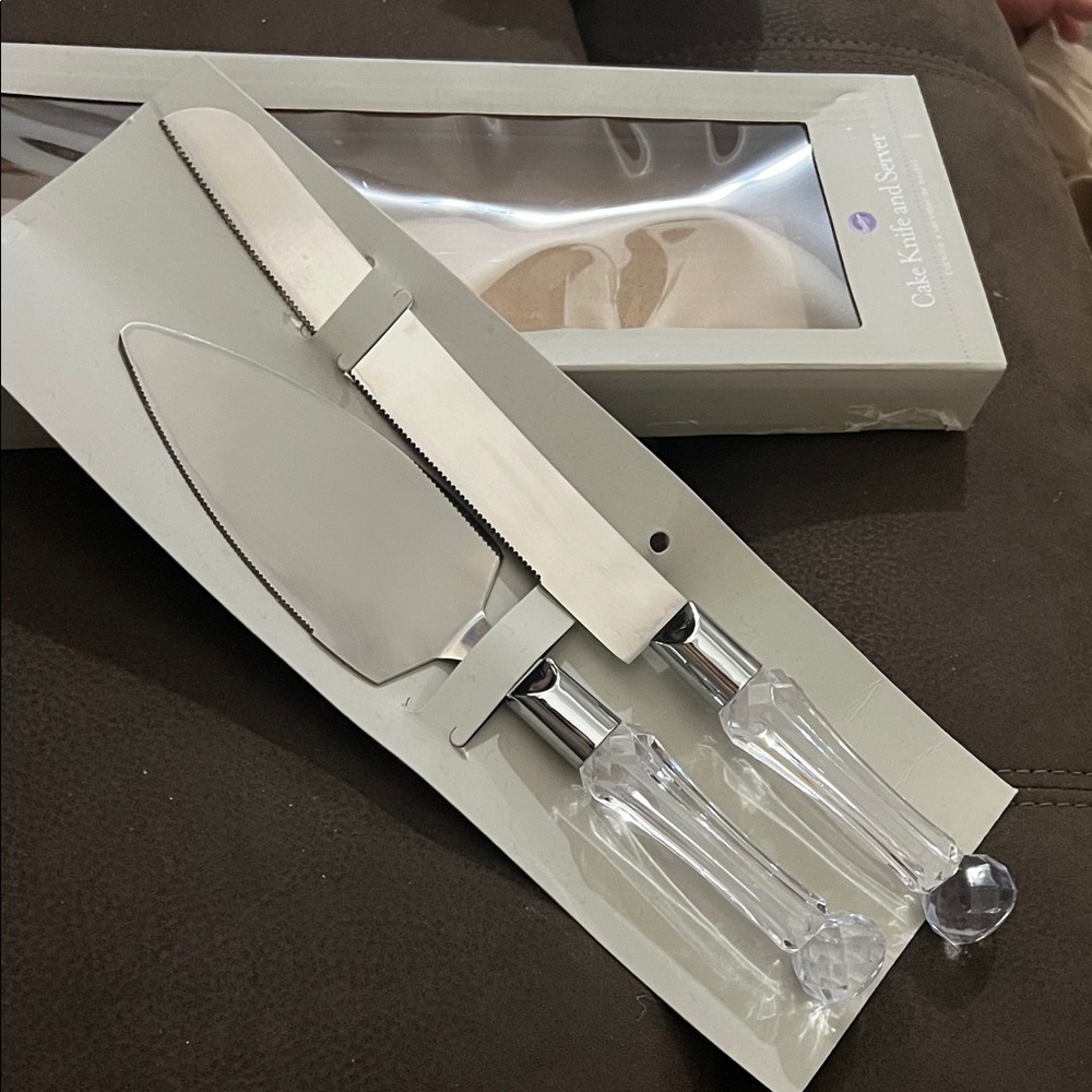 🆕 WILTON • Cake Knife and Server